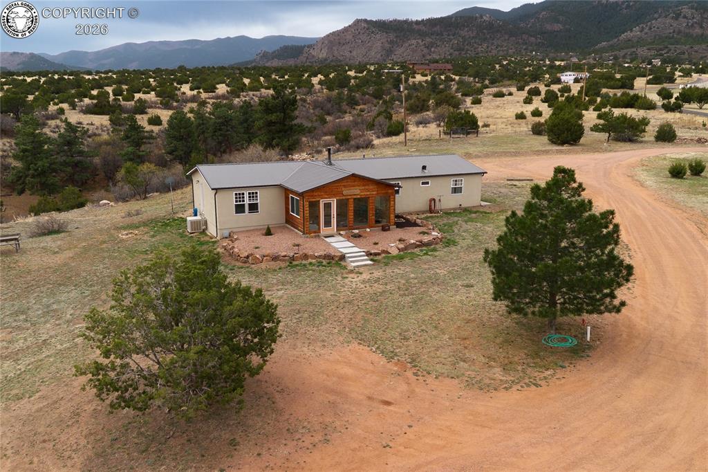 Caption: Front of Structure