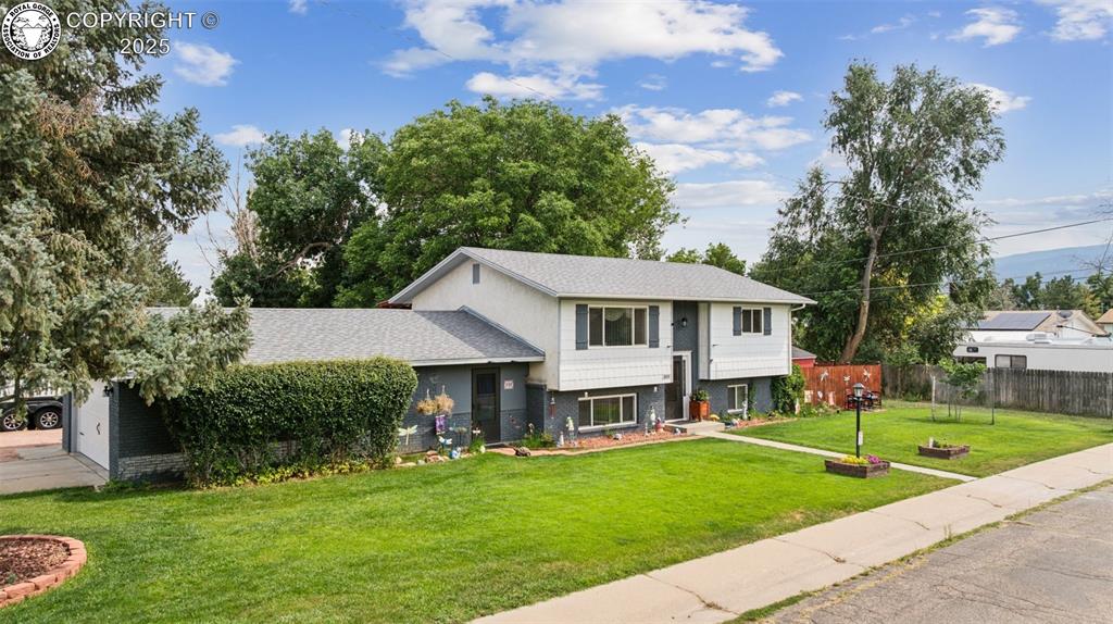 Caption: Front of Structure