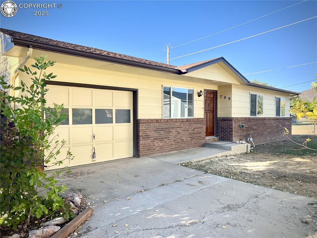 Caption: Front of Structure