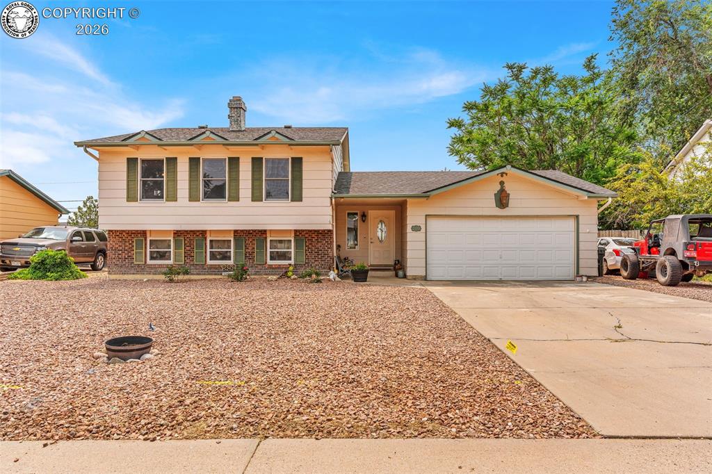 Caption: Large 4 bedroom - 2 bathroom home.