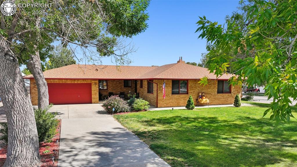 Caption: Front of Structure