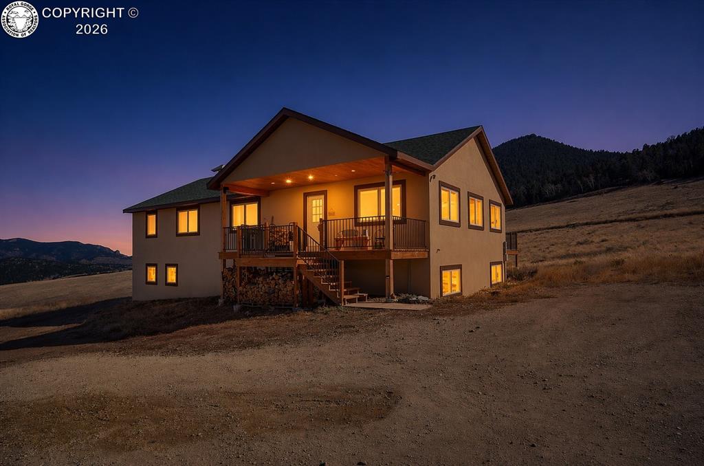 Caption: Back of Structure