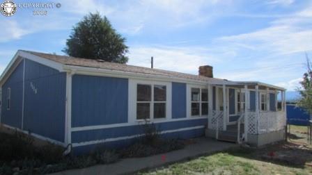 Caption: Front of Structure