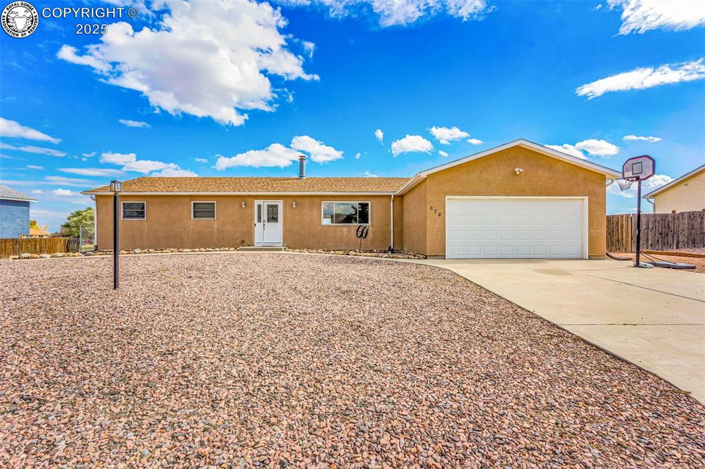 Caption: Front of Structure