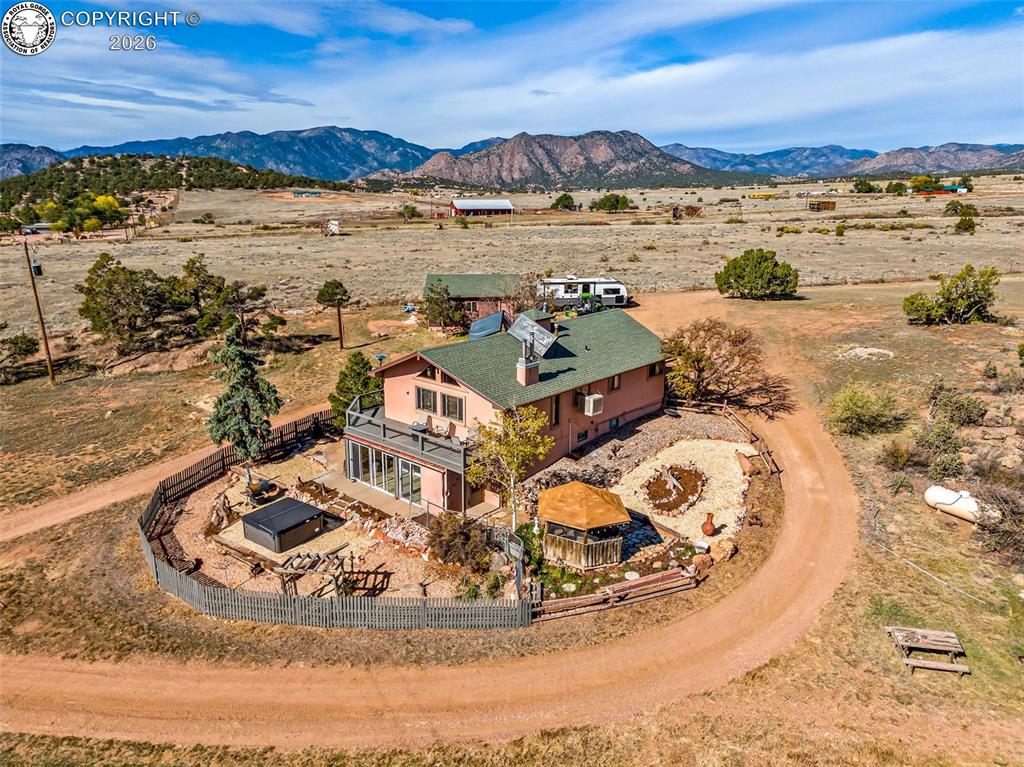Caption: Aerial View