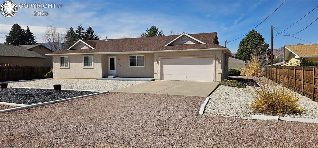 Caption: Front of Structure