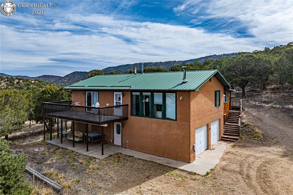 Caption: Sangre De Cristo Views from these South facing windows and the deck off the master bedroom