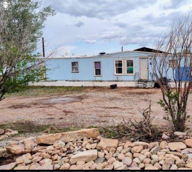 Caption: View of front of house