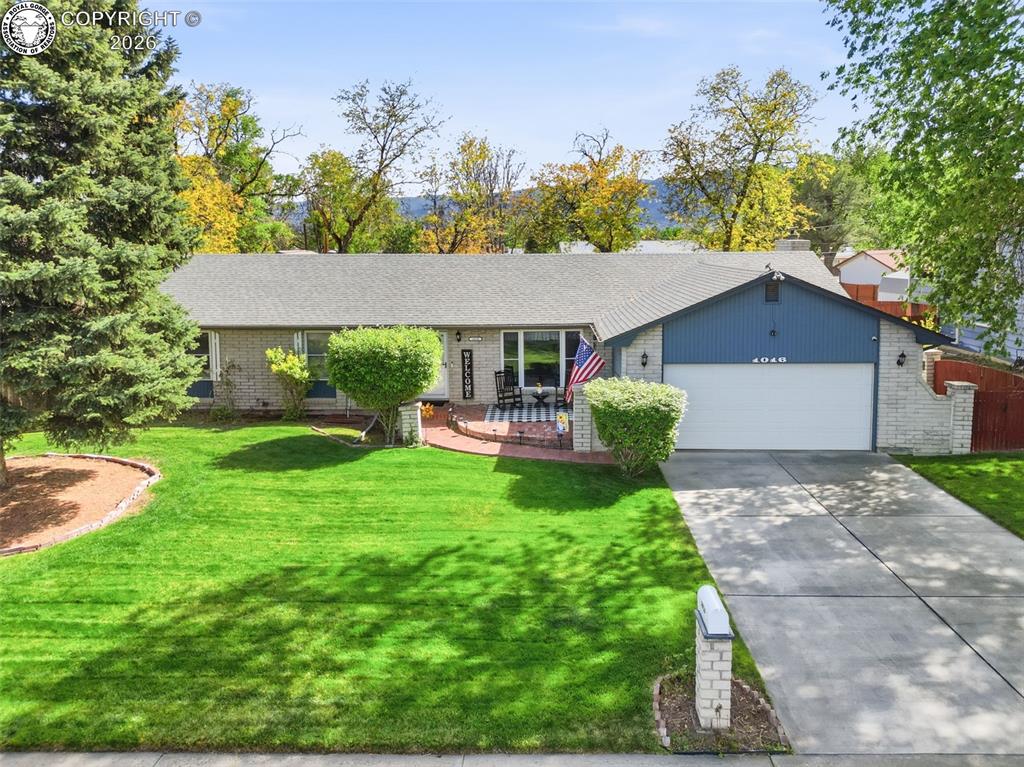 Caption: Front of Structure