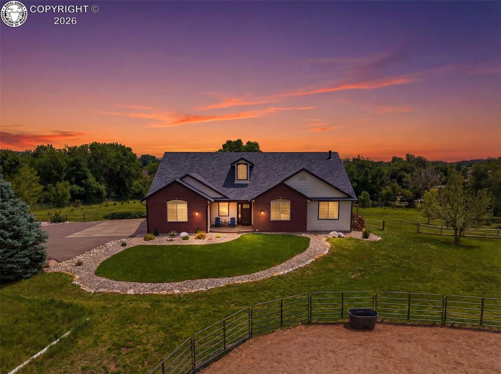 Caption: Front of Structure