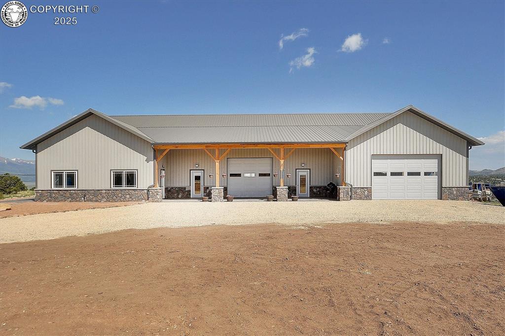 Caption: Front of Structure