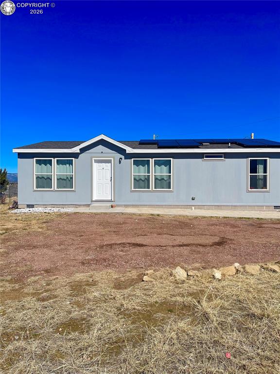 Caption: Front of Structure