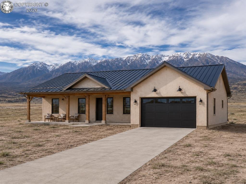Caption: Image is Digitally created from elevation drawings. House is not built.