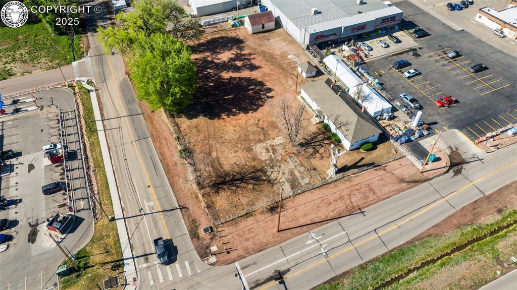 Caption: Aerial View