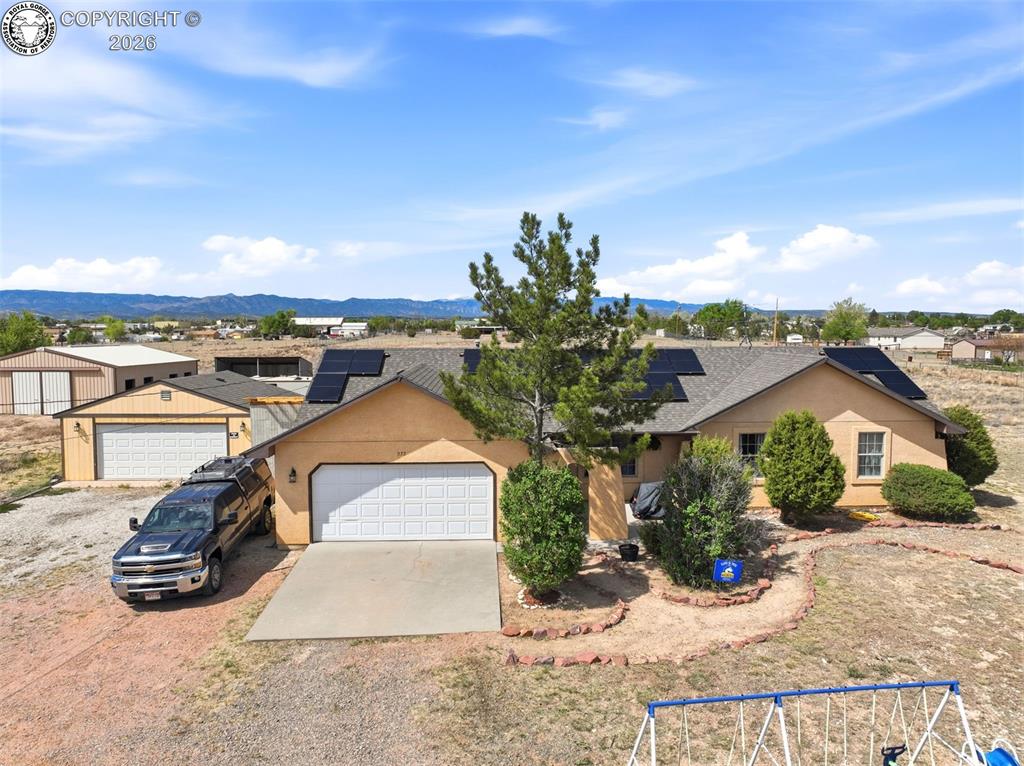 Caption: Front of Structure