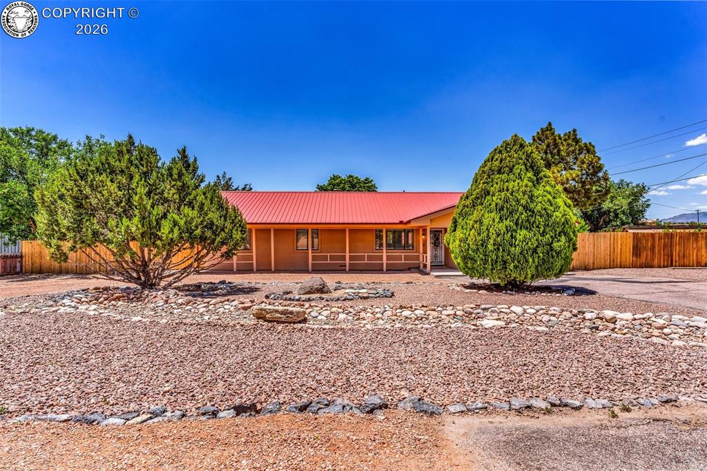 Caption: Front of Structure