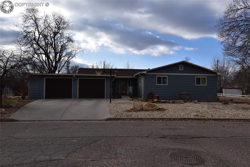 Caption: Front of Structure