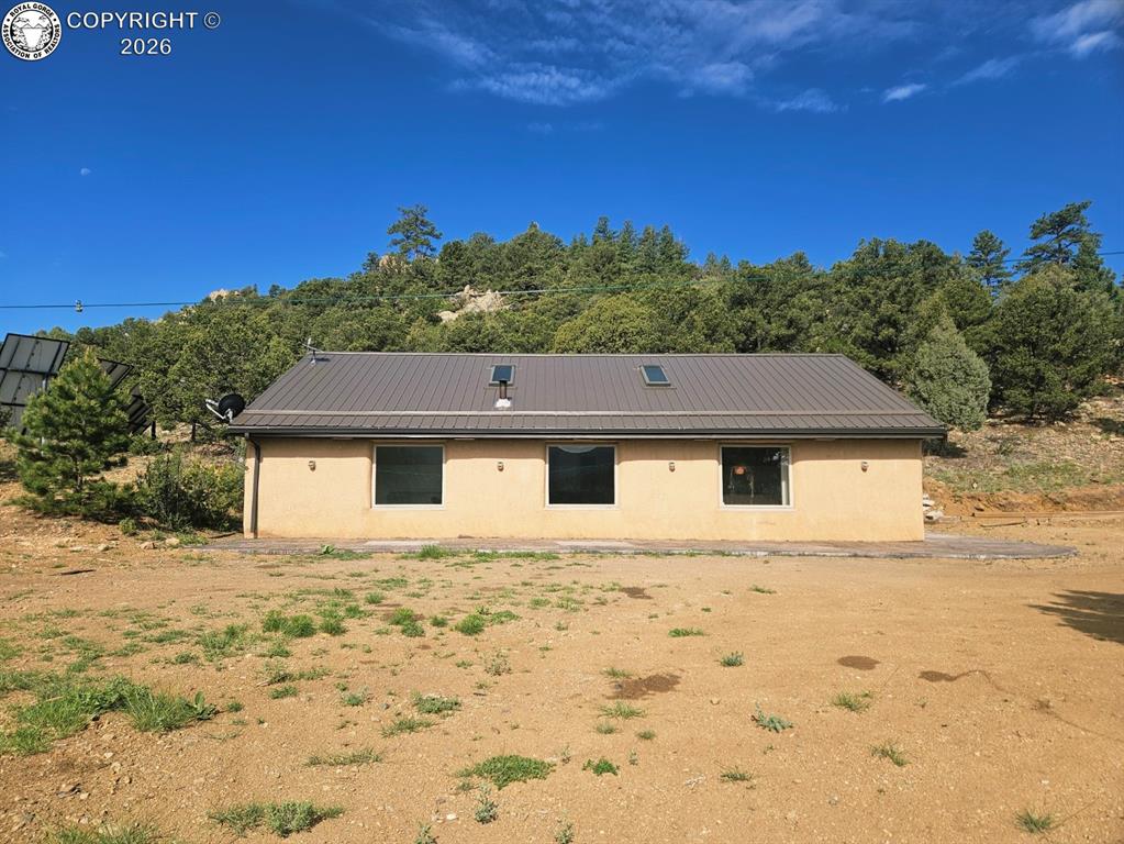 Caption: Straw-bale home