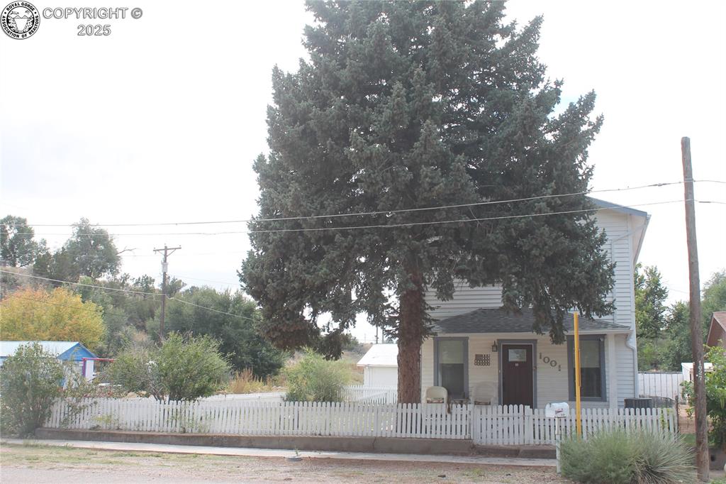 Caption: Front of Structure