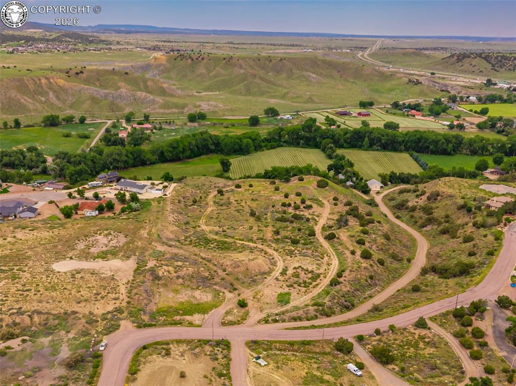 Caption: Aerial View