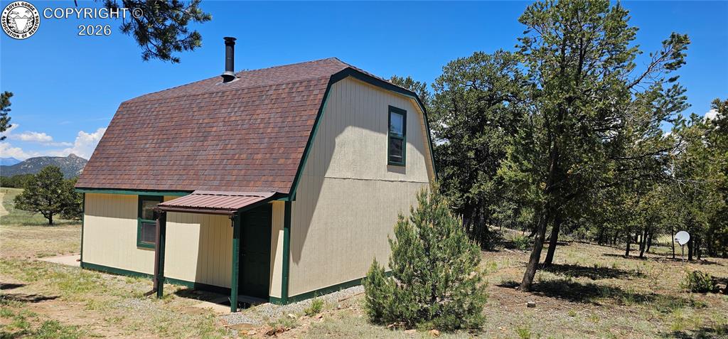 Caption: Side of Structure