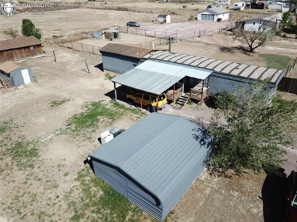 Caption: Aerial View