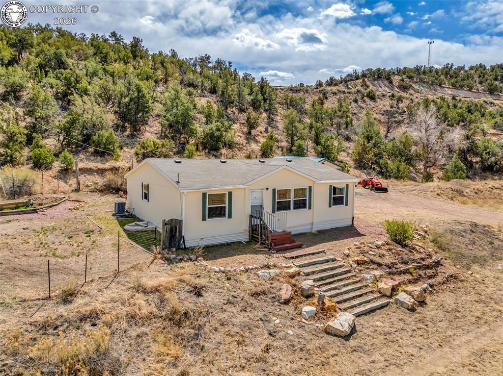 Caption: Front of Structure