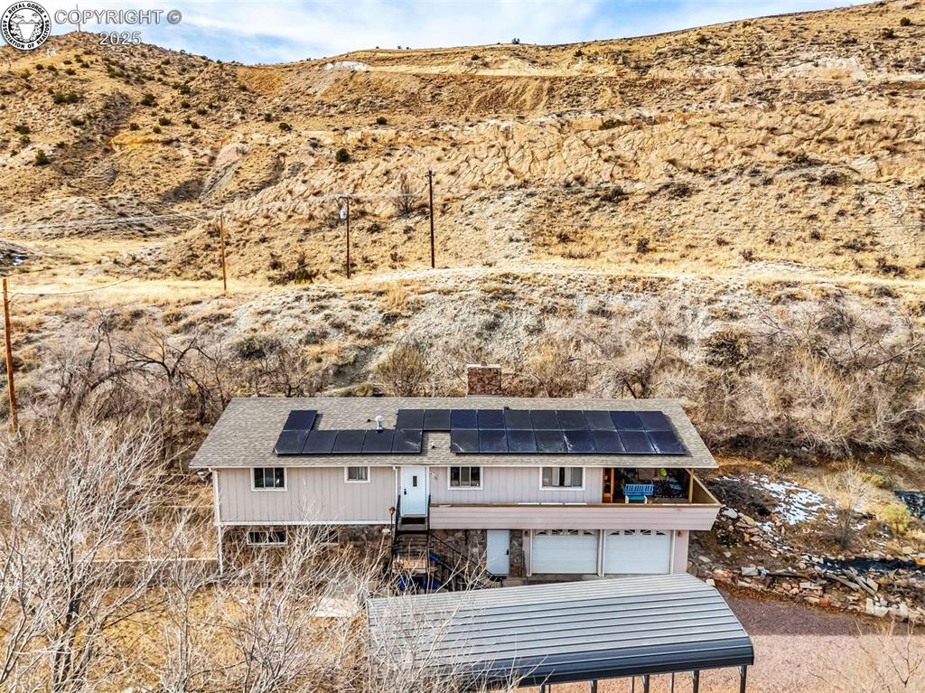 Caption: Aerial View