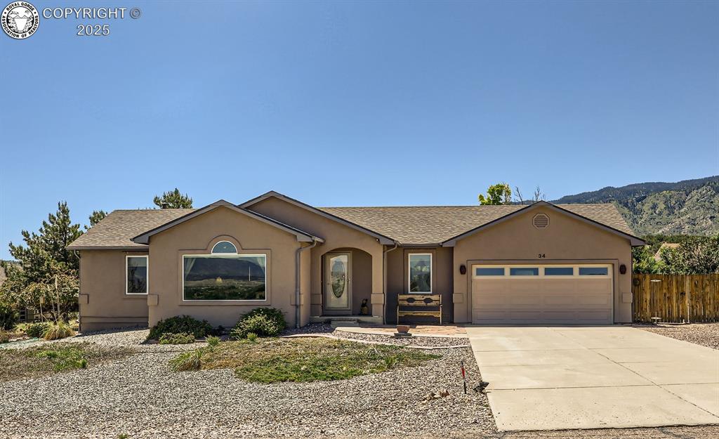 Caption: Front of Structure