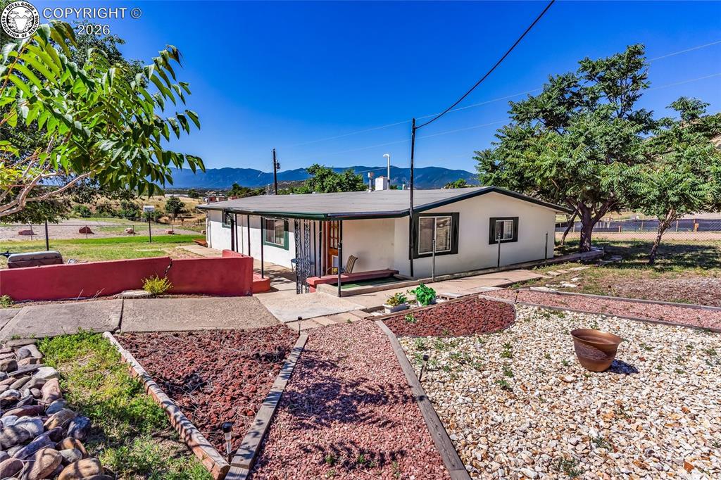 Caption: Back of Structure