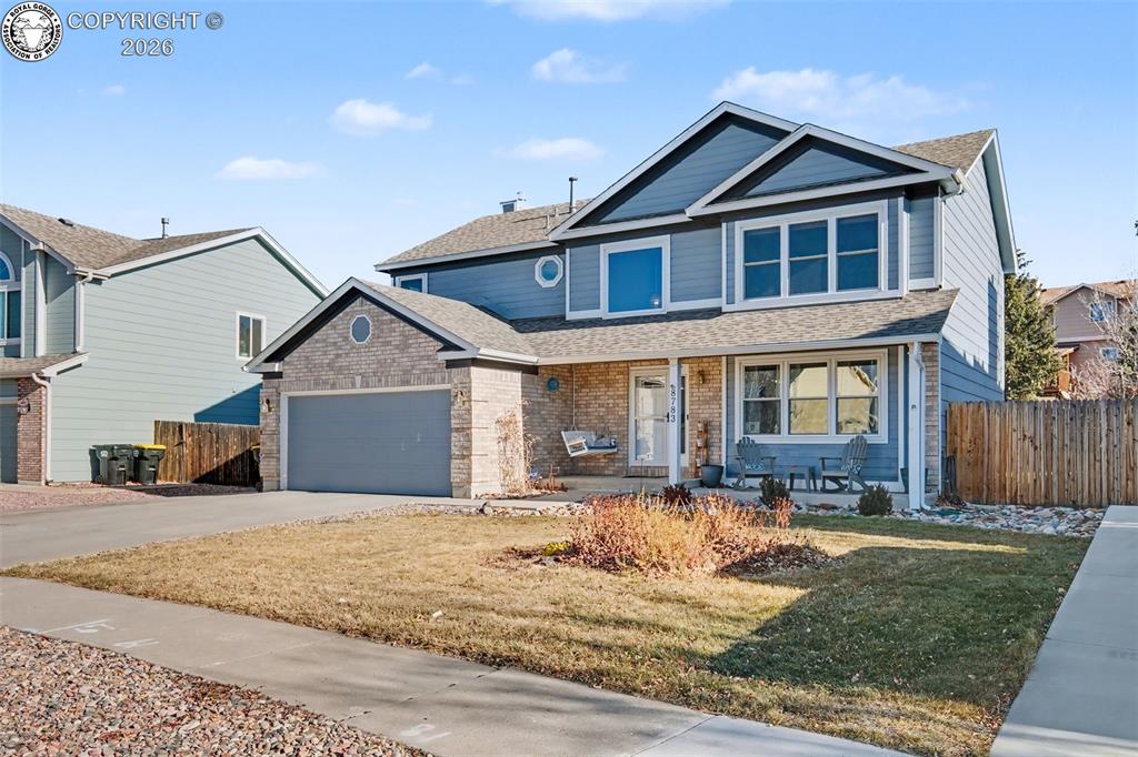 Caption: Front of Structure