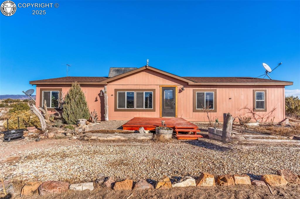 Caption: Front of Structure