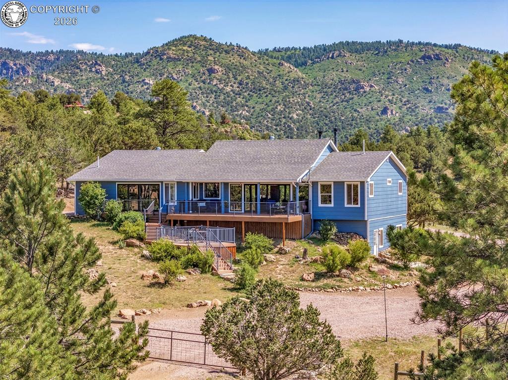 Caption: Front of Structure