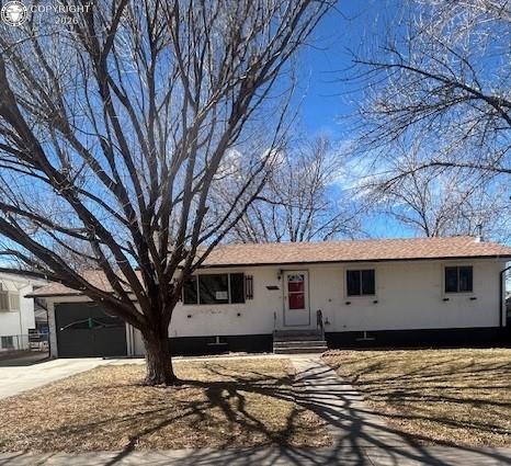 Caption: Front of Structure