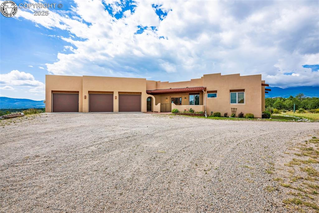 Caption: Front of Structure