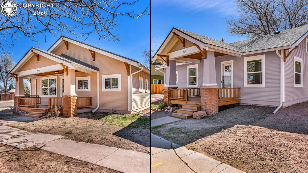 Caption: Front of Structure