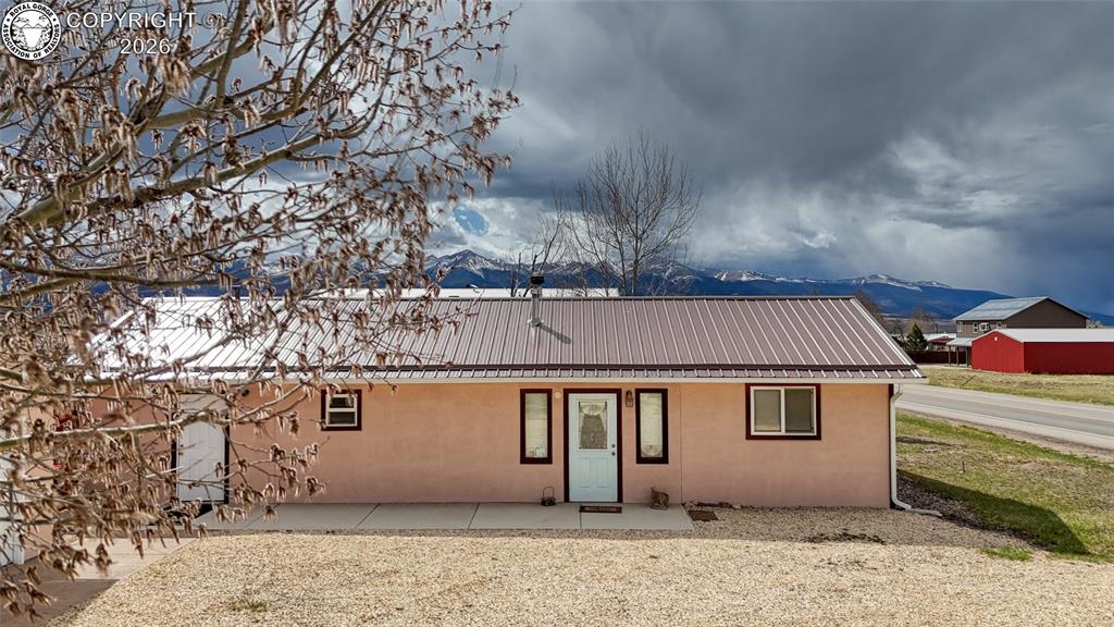 Caption: Front of Structure