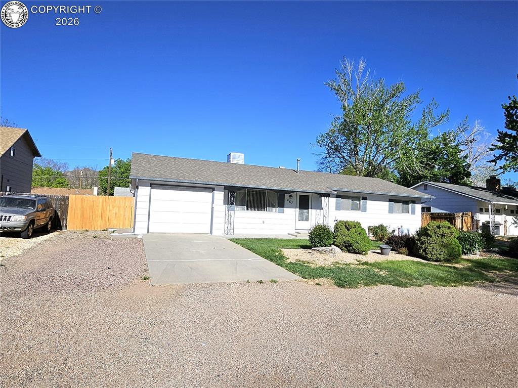 Caption: Front of Structure