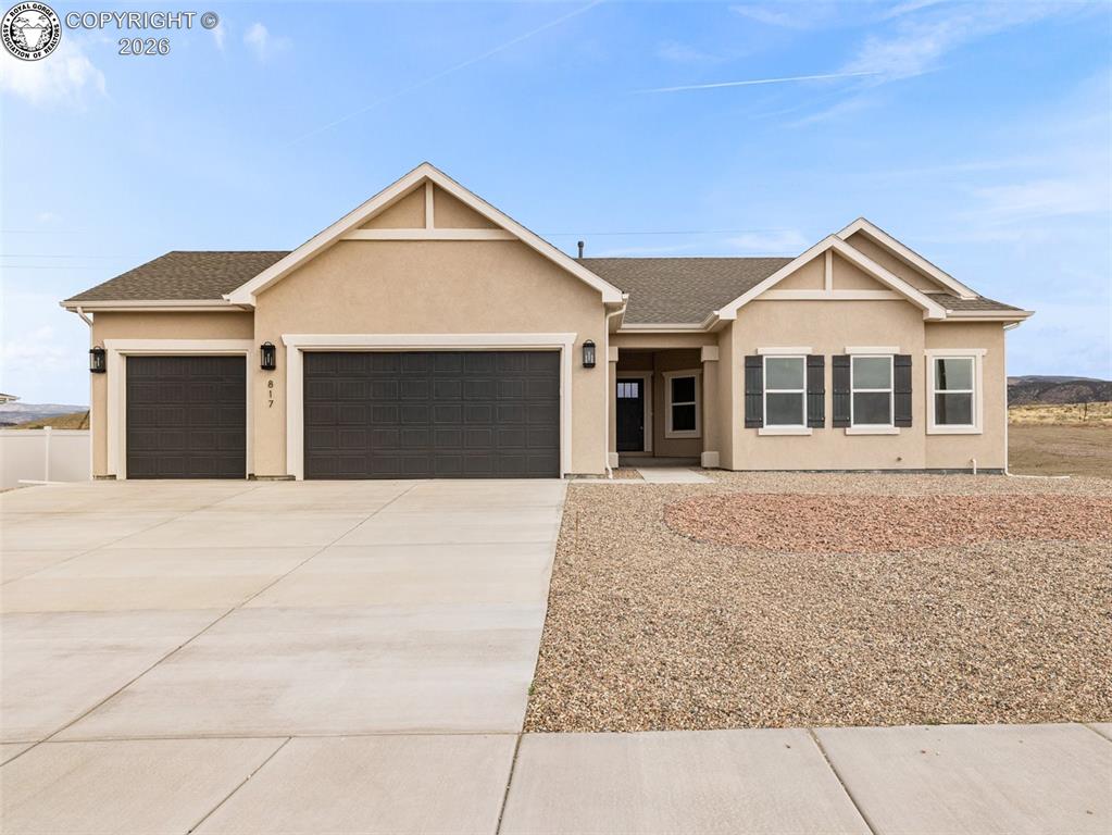 Caption: Front of Structure