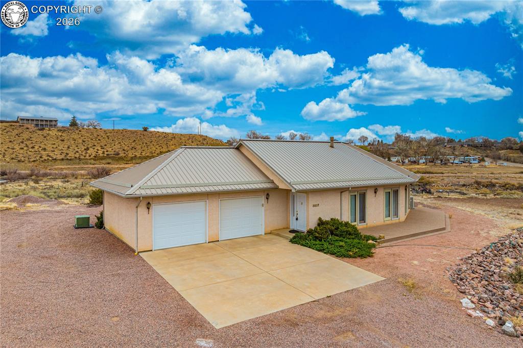 Caption: Front of Structure