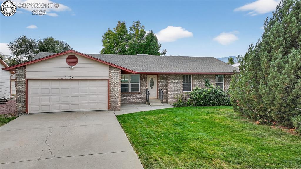 Caption: Front of Structure