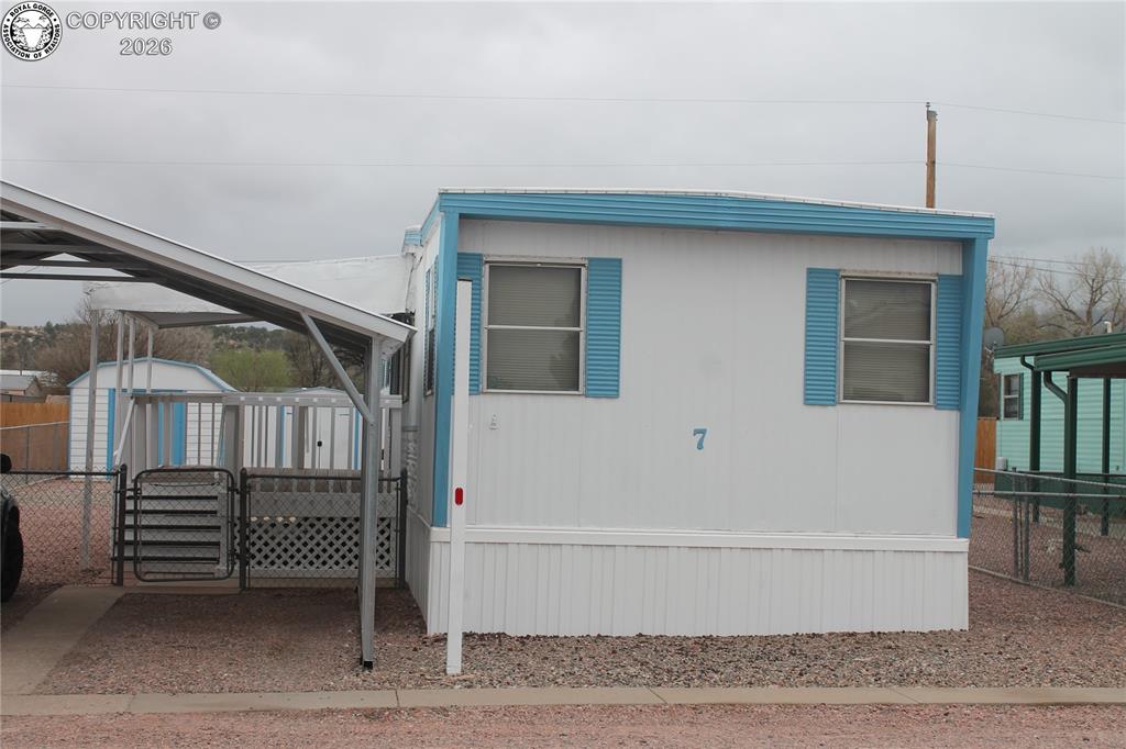 Caption: Side of Structure