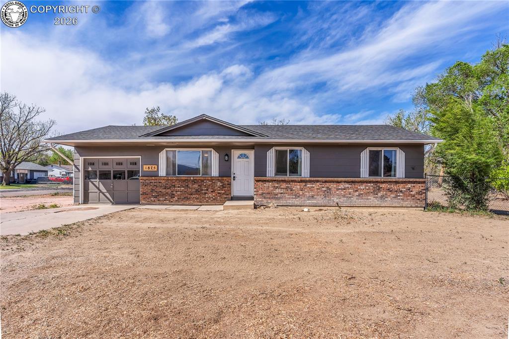 Caption: Front of Structure