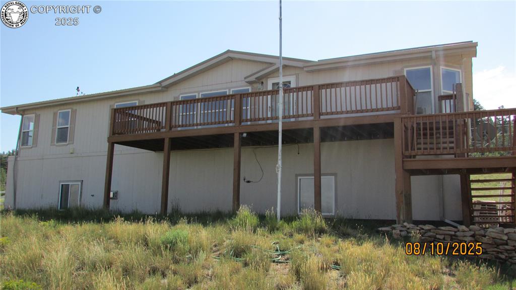 Caption: Front of Structure