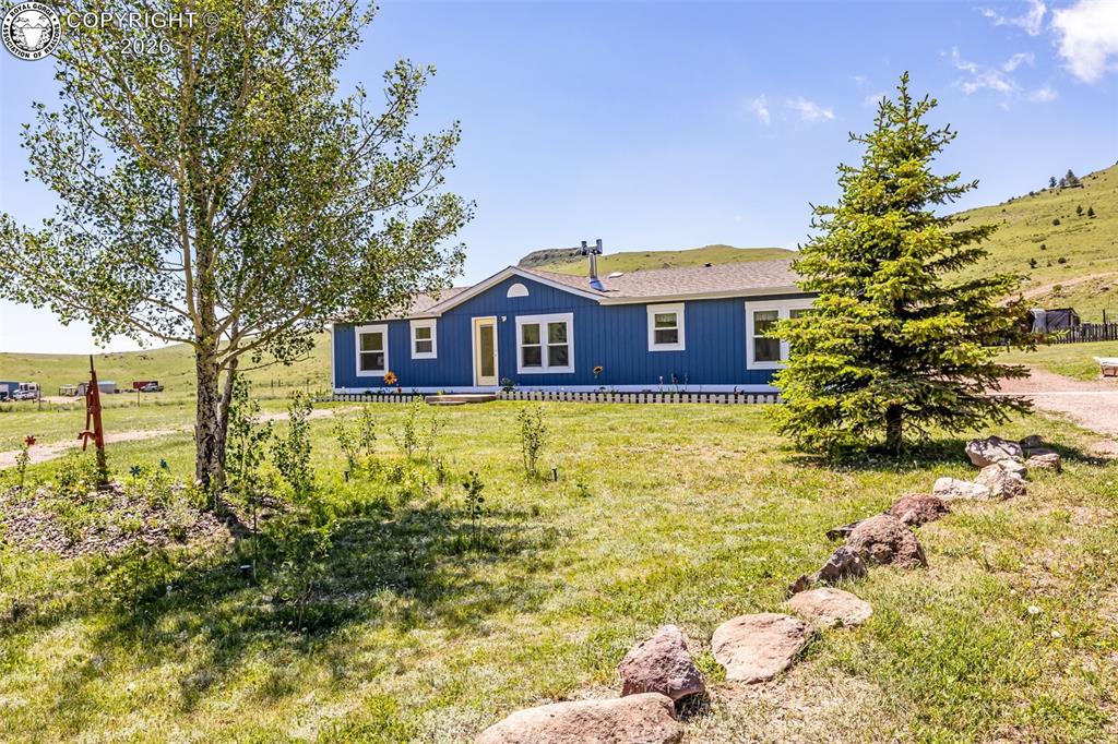 Caption: Front of Structure