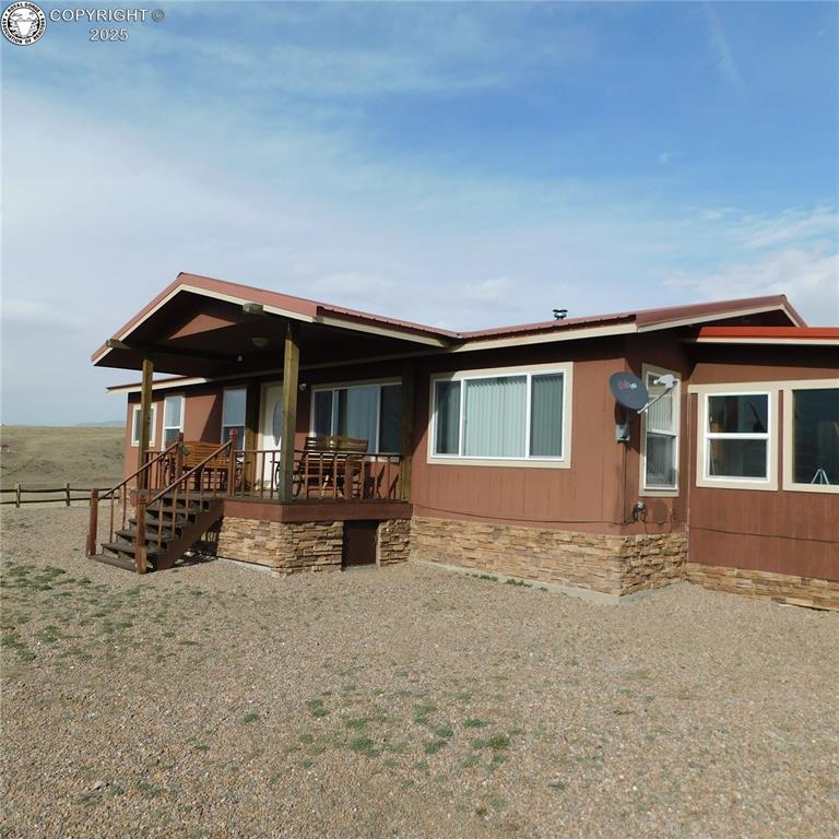 Caption: View of front of home