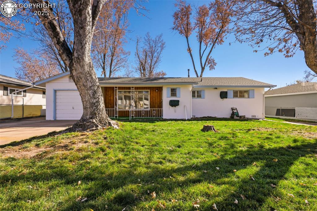 Caption: Front of Structure