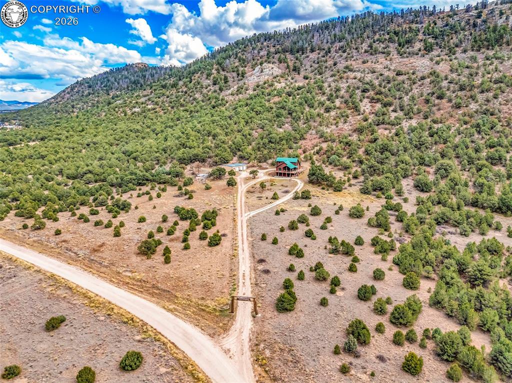 Caption: Aerial View