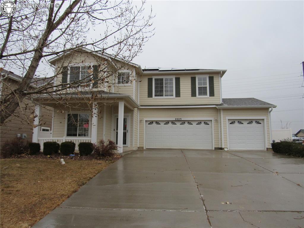 Caption: Front of Structure