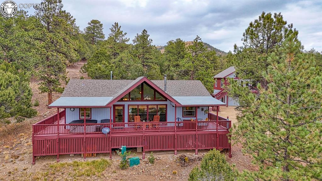 Caption: Front of Structure